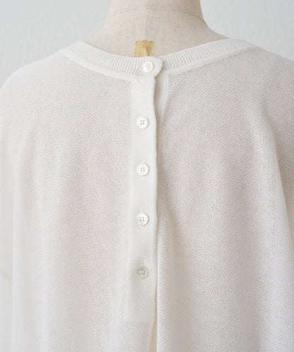 鏤空logo提花 2WAY針織套頭衫