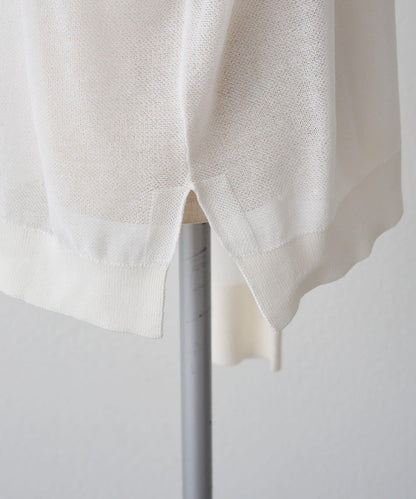 鏤空logo提花 2WAY針織套頭衫