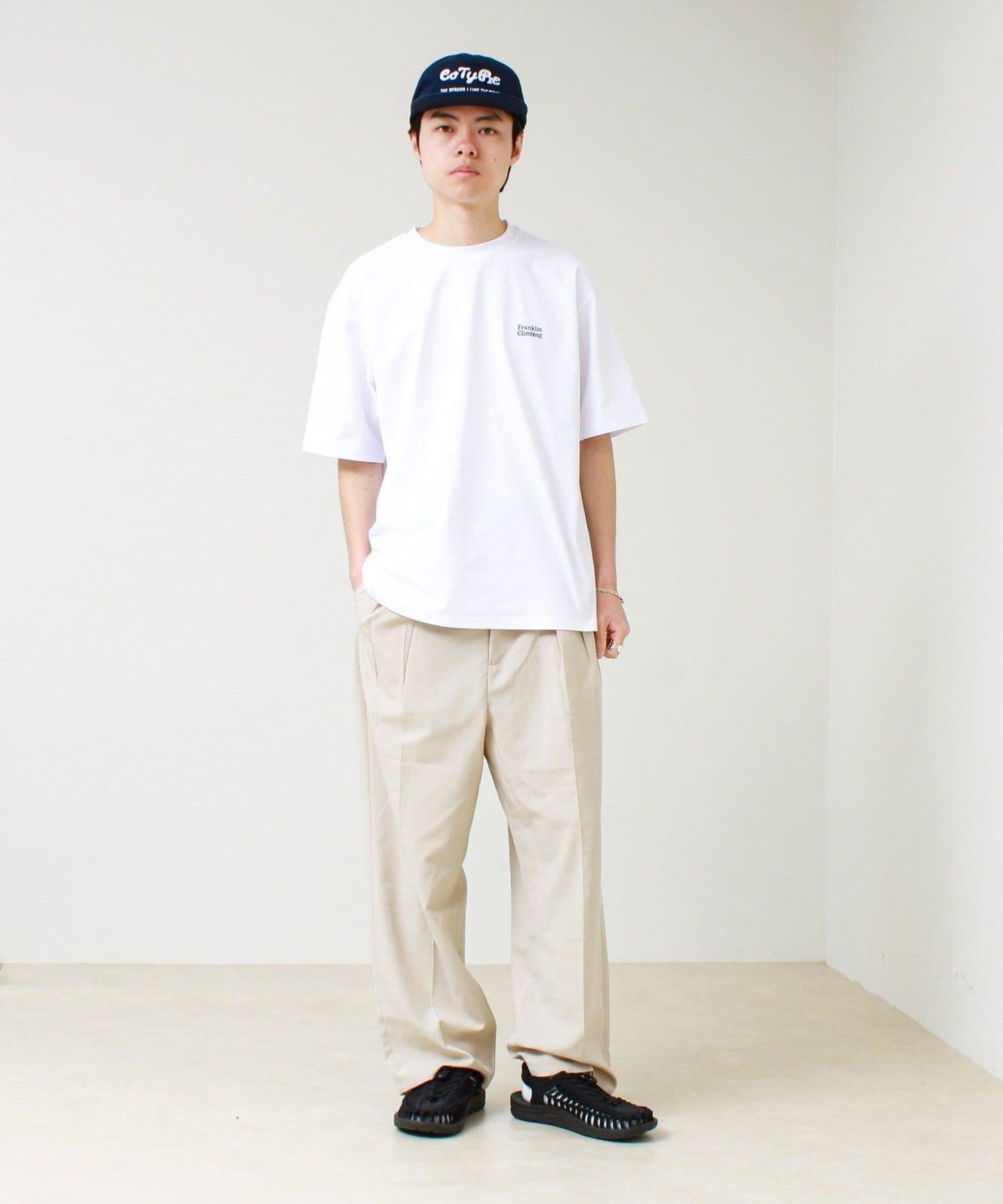Franklin Climbing FLEXIBLE TECH-LOGO 標誌印花T恤
