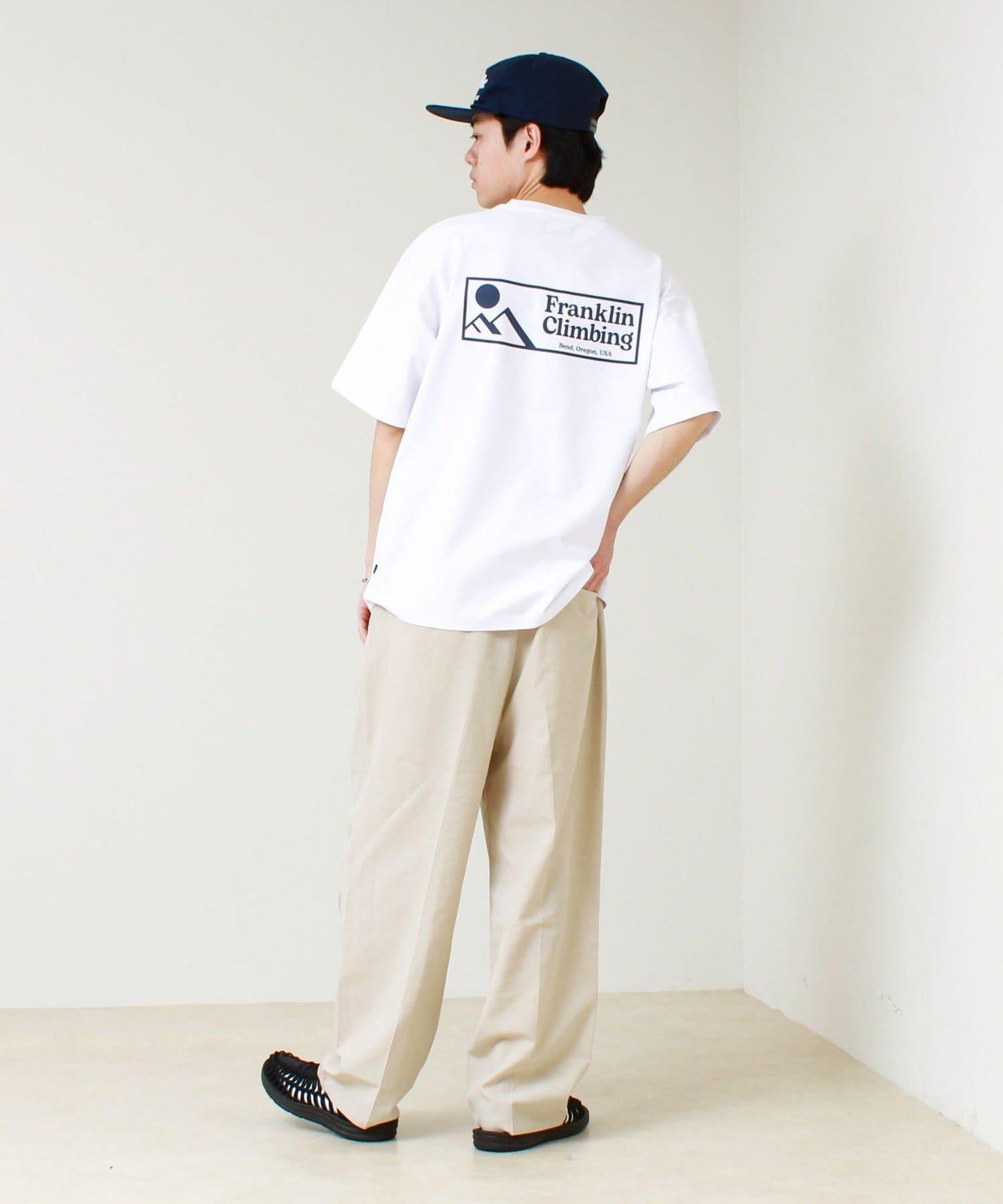 Franklin Climbing FLEXIBLE TECH-LOGO 標誌印花T恤