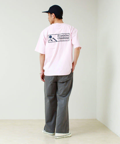 Franklin Climbing FLEXIBLE TECH-LOGO 標誌印花T恤