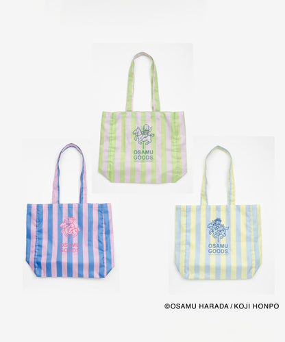 OSAMU STRIPE 購物托特包