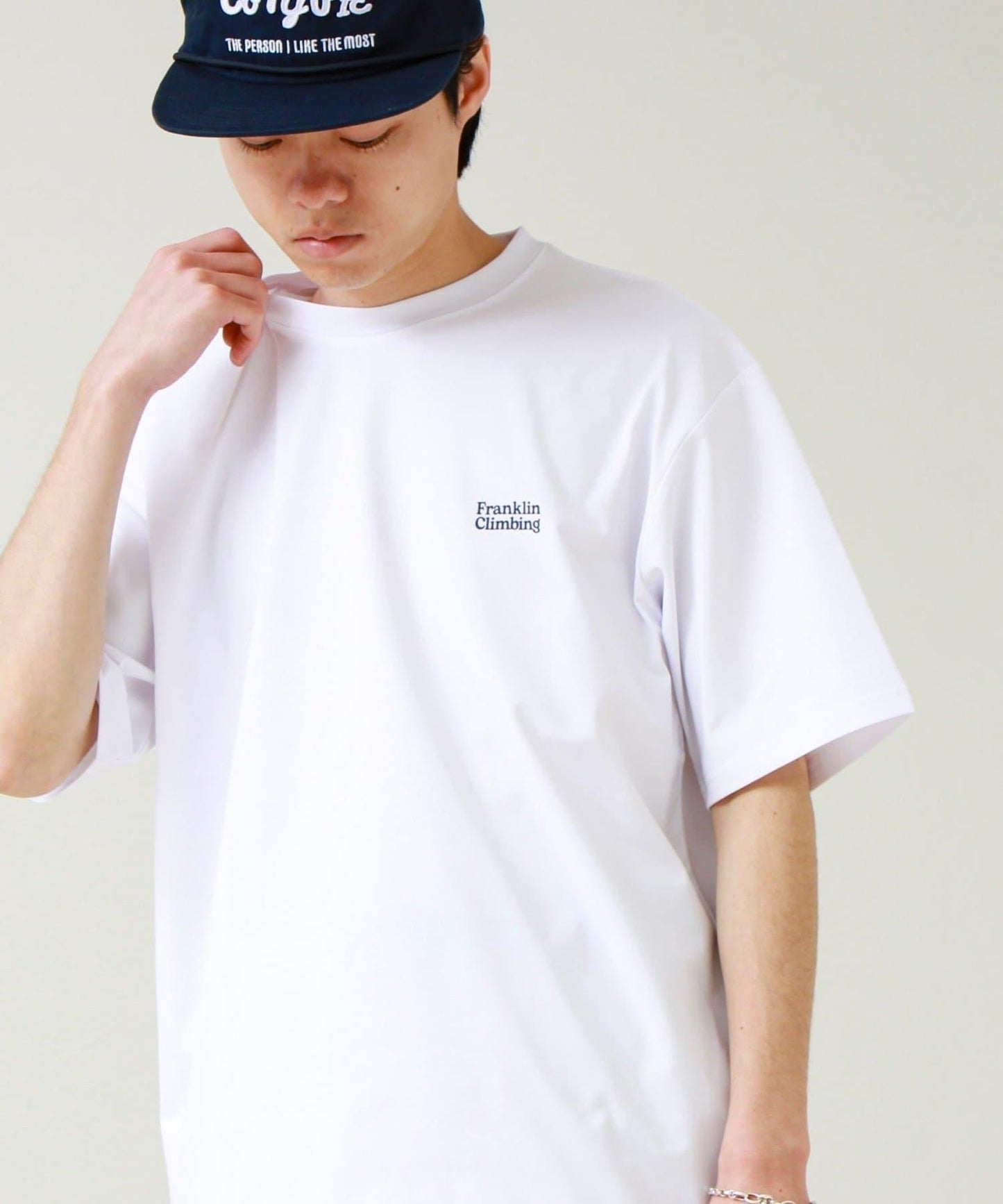 Franklin Climbing FLEXIBLE TECH-LOGO 標誌印花T恤