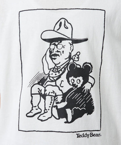 泰迪熊羅斯福圖案 T恤