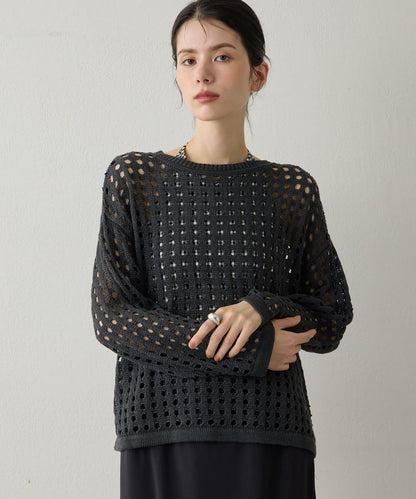Drawing Numbers 鏤空針織上衣