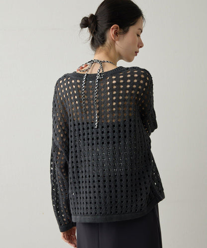 Drawing Numbers 鏤空針織上衣