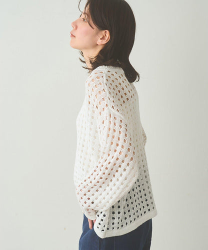 Drawing Numbers 鏤空針織上衣