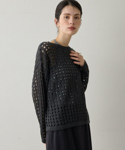 Drawing Numbers 鏤空針織上衣