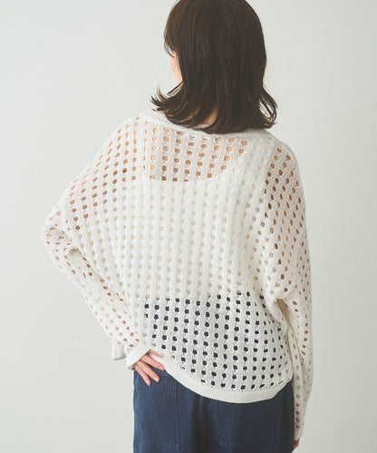 Drawing Numbers 鏤空針織上衣