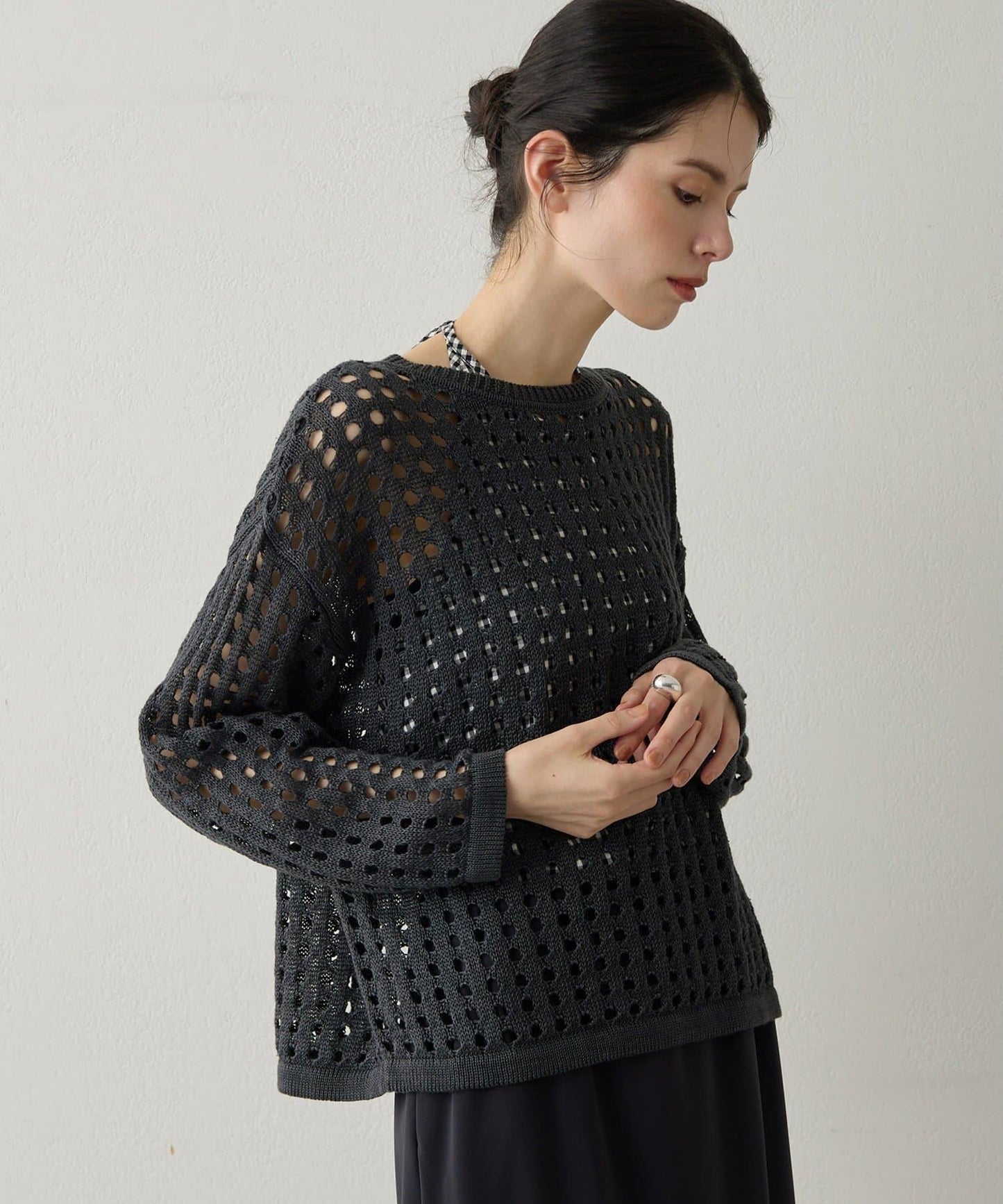 Drawing Numbers 鏤空針織上衣