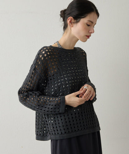 Drawing Numbers 鏤空針織上衣