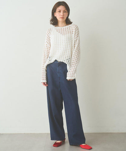 Drawing Numbers 鏤空針織上衣