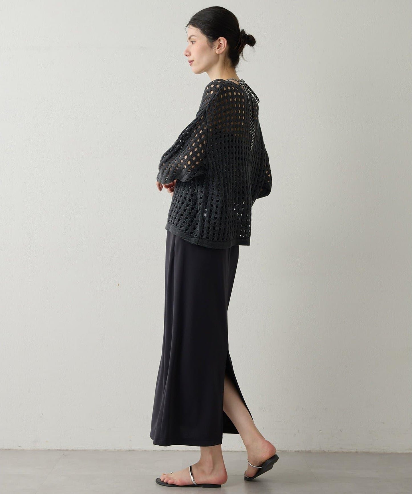 Drawing Numbers 鏤空針織上衣