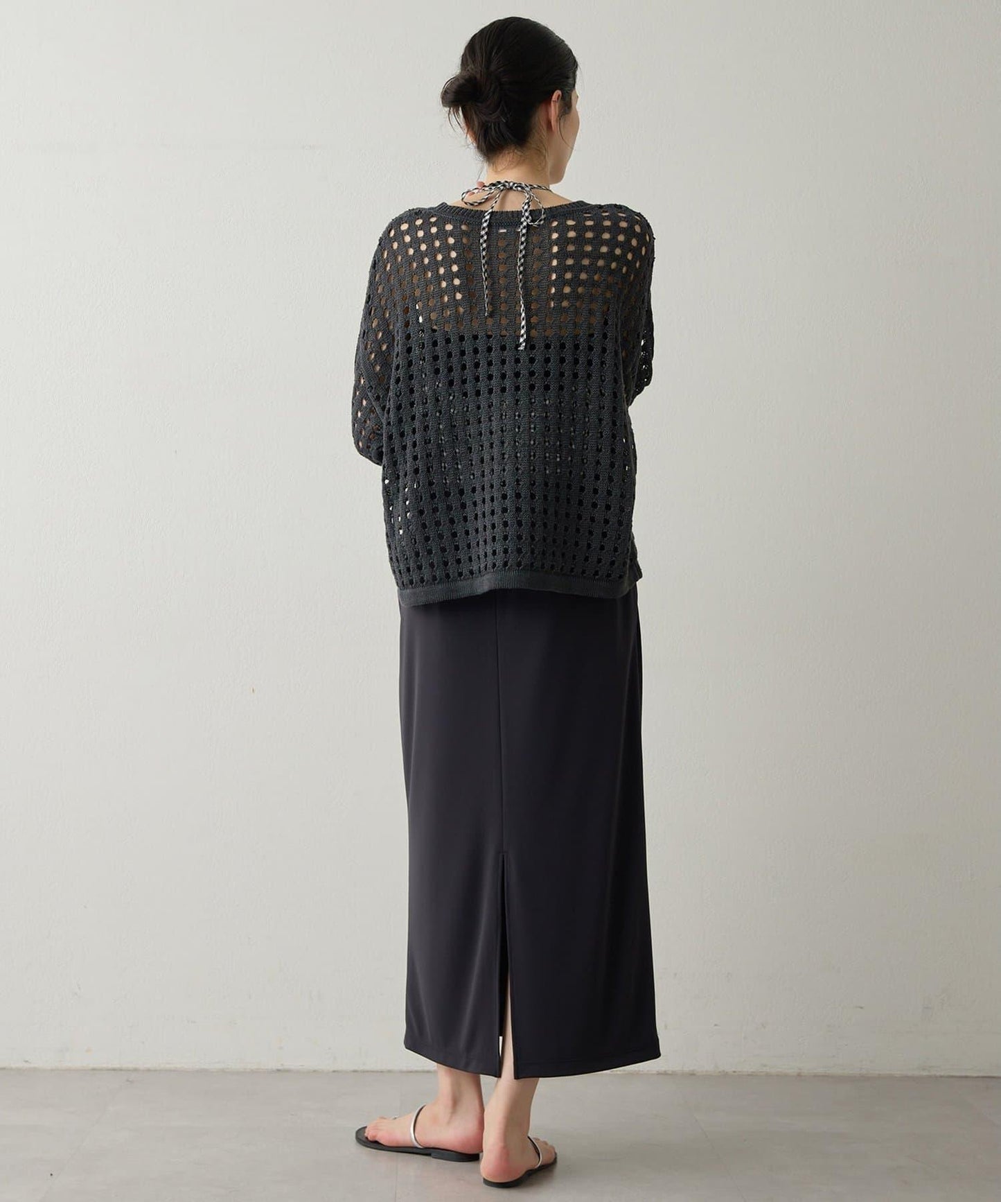 Drawing Numbers 鏤空針織上衣