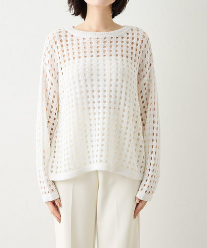 Drawing Numbers 鏤空針織上衣