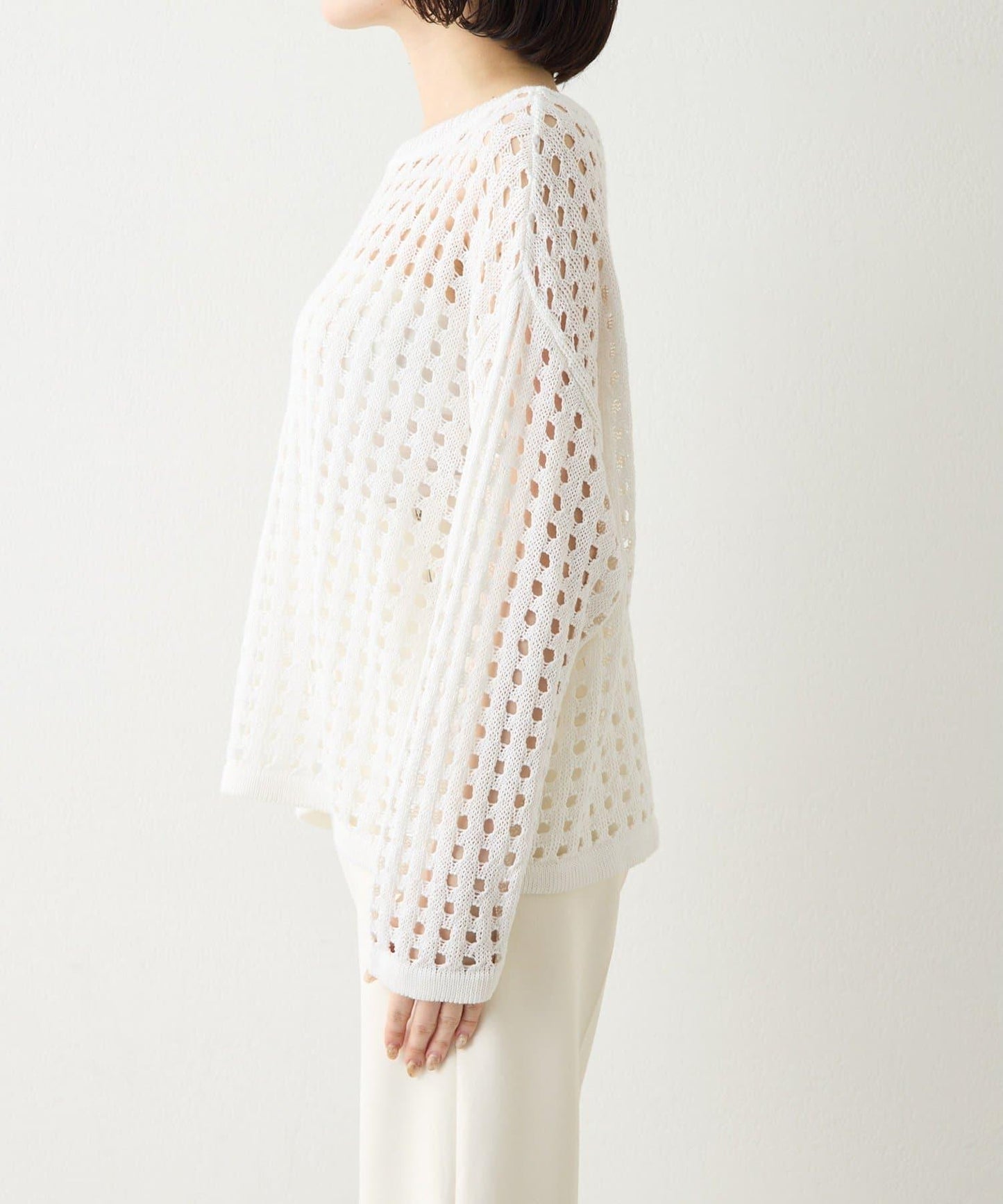 Drawing Numbers 鏤空針織上衣