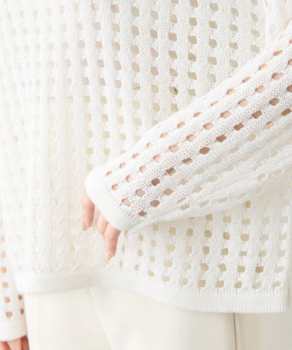 Drawing Numbers 鏤空針織上衣