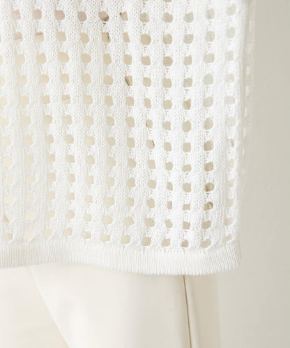 Drawing Numbers 鏤空針織上衣