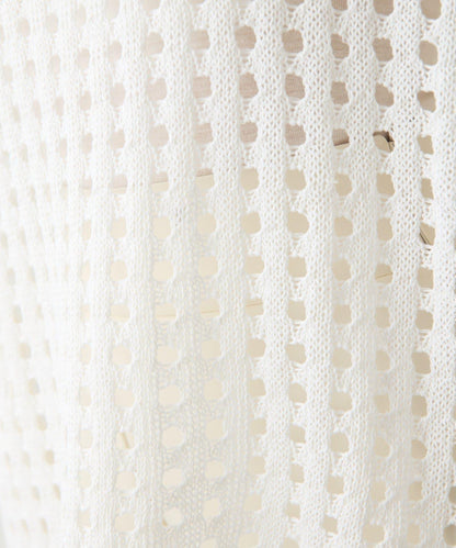 Drawing Numbers 鏤空針織上衣