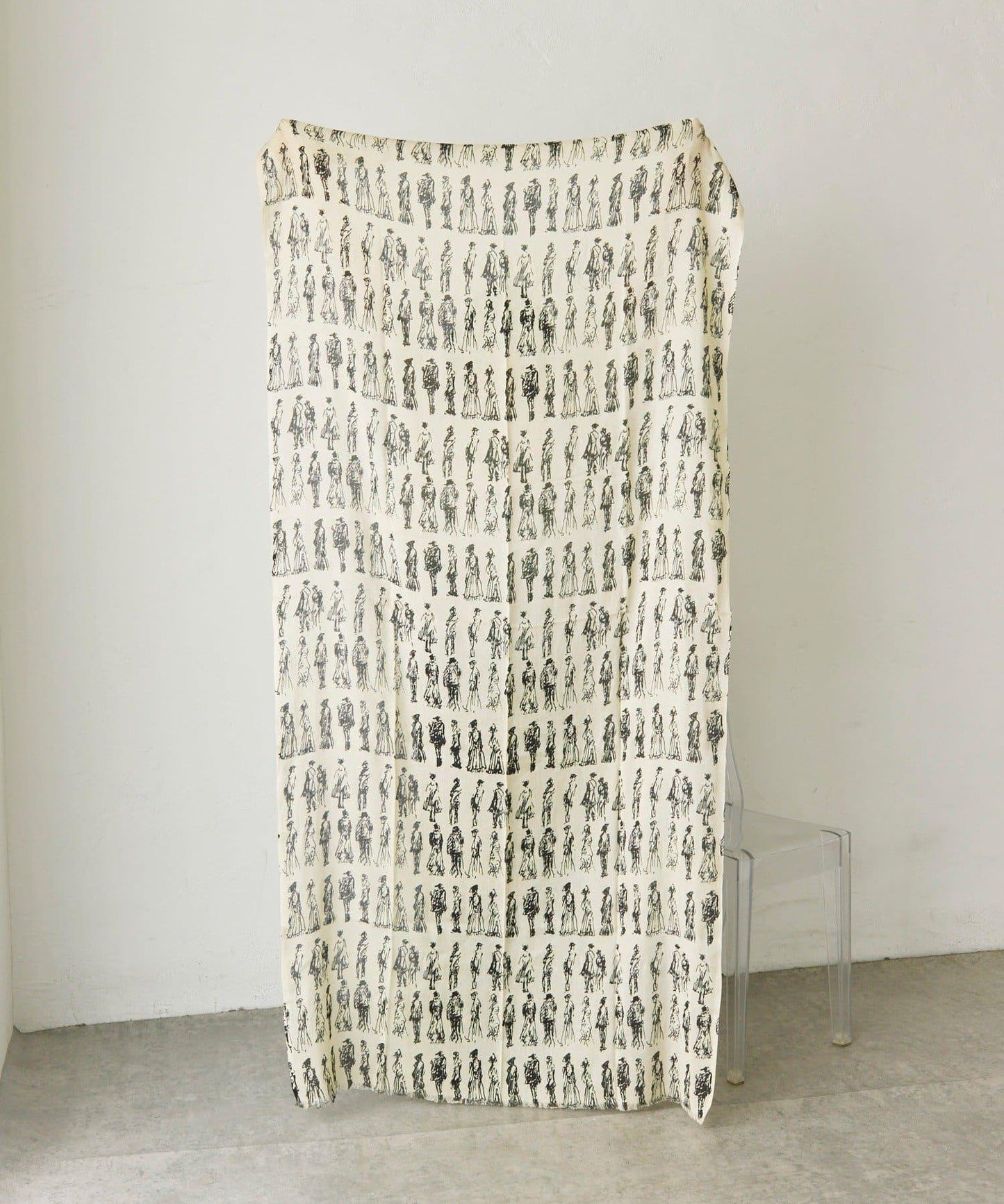 PEOPLE SCARF 人物圖案圍巾
