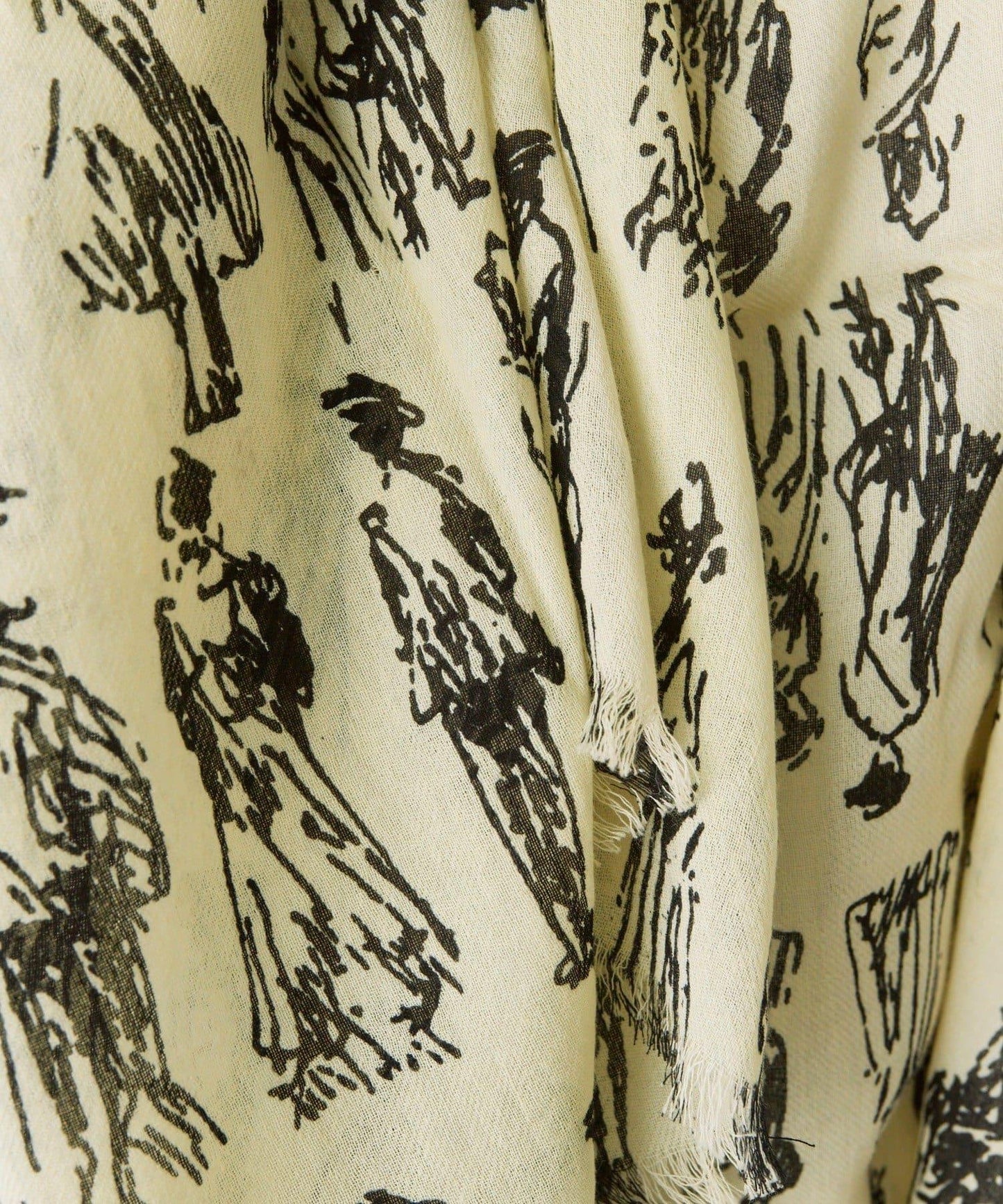 PEOPLE SCARF 人物圖案圍巾