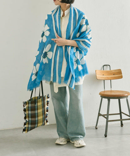 花卉圖案 BIG FLOWER STOLE 披肩