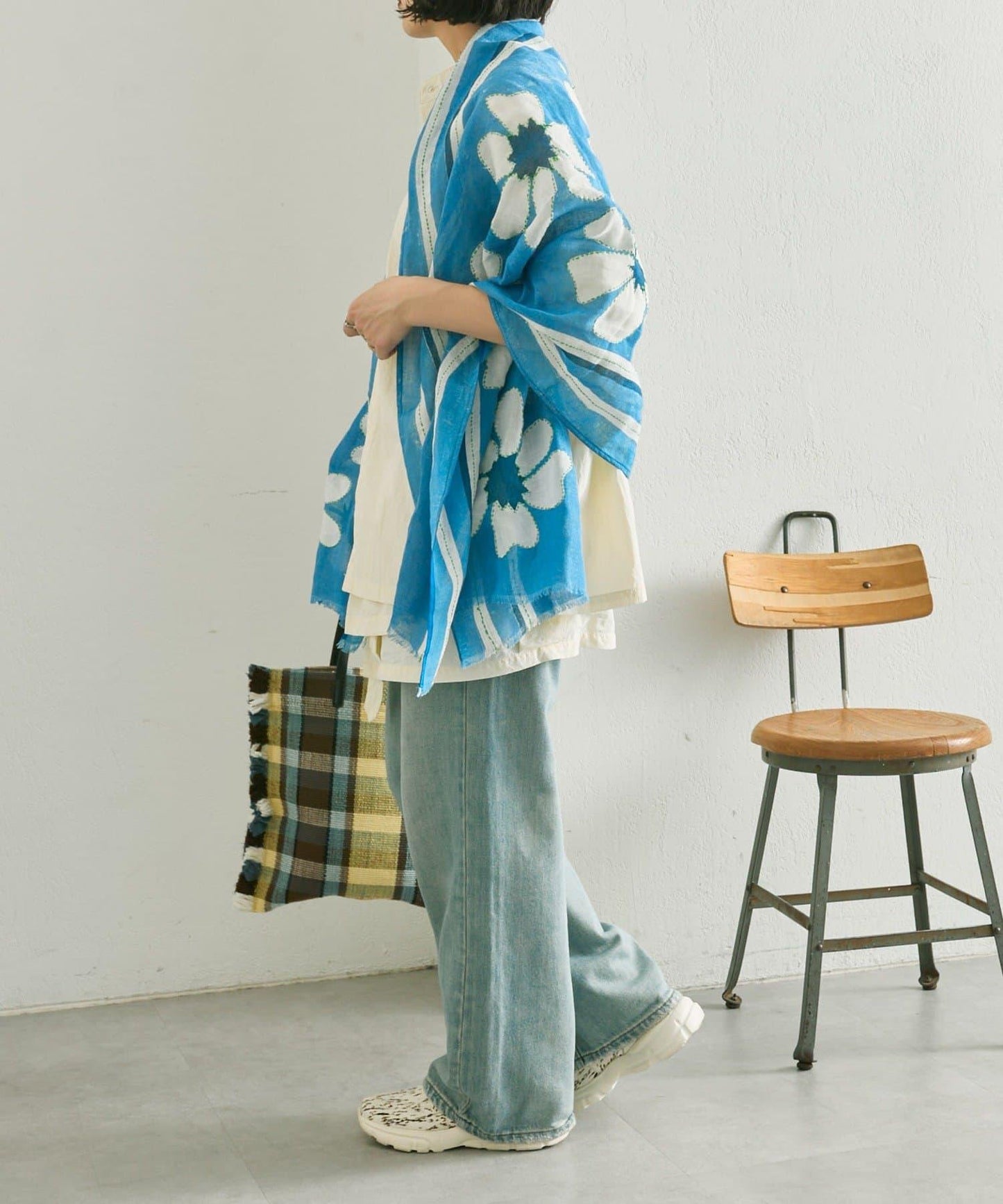 花卉圖案 BIG FLOWER STOLE 披肩