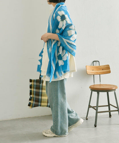 花卉圖案 BIG FLOWER STOLE 披肩