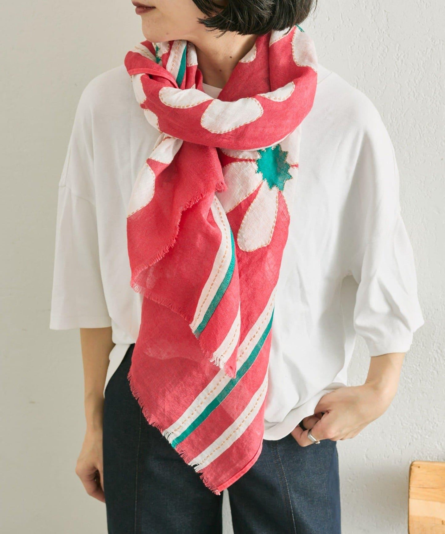 花卉圖案 BIG FLOWER STOLE 披肩