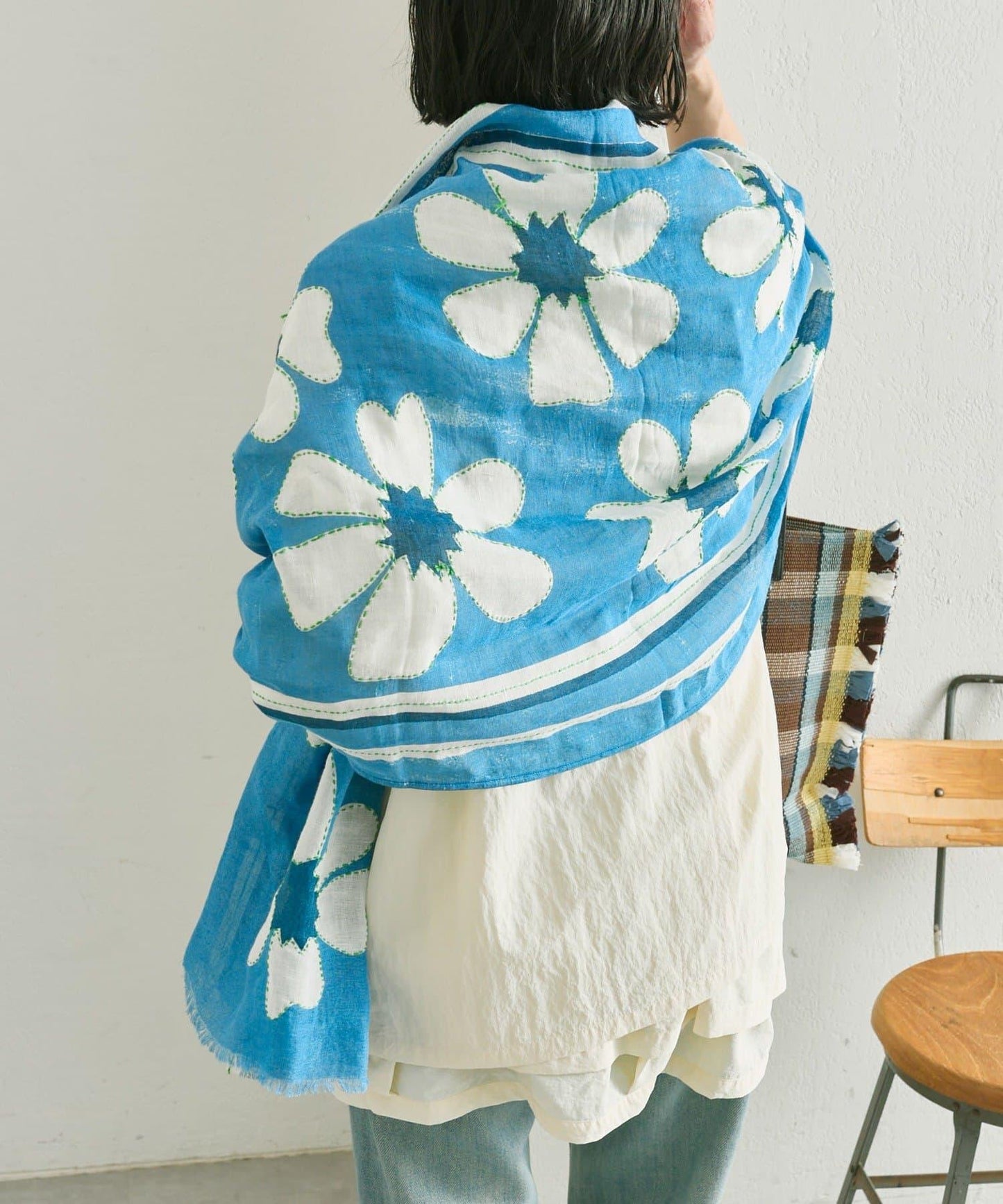 花卉圖案 BIG FLOWER STOLE 披肩