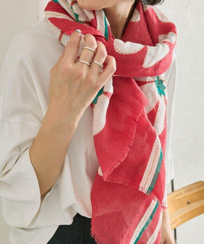 花卉圖案 BIG FLOWER STOLE 披肩