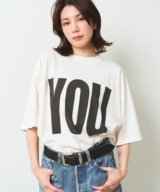 KATHARINE HAMNET YOU 字樣T恤