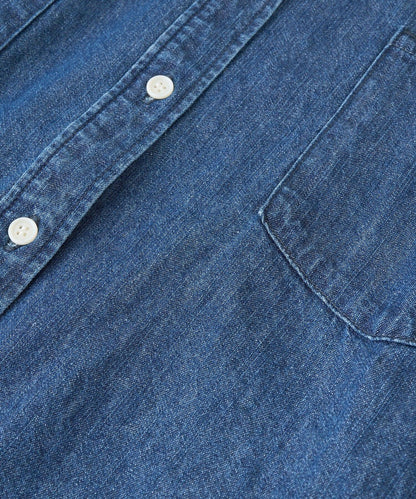 RIMH 斗篷廓形 牛仔面料 襯衫