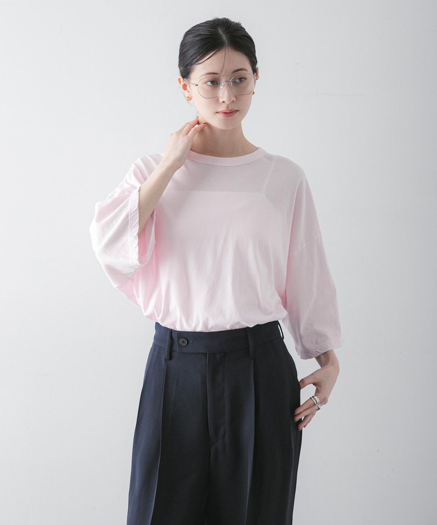 ATON×URBAN RESEARCH 寬袖設計 T恤