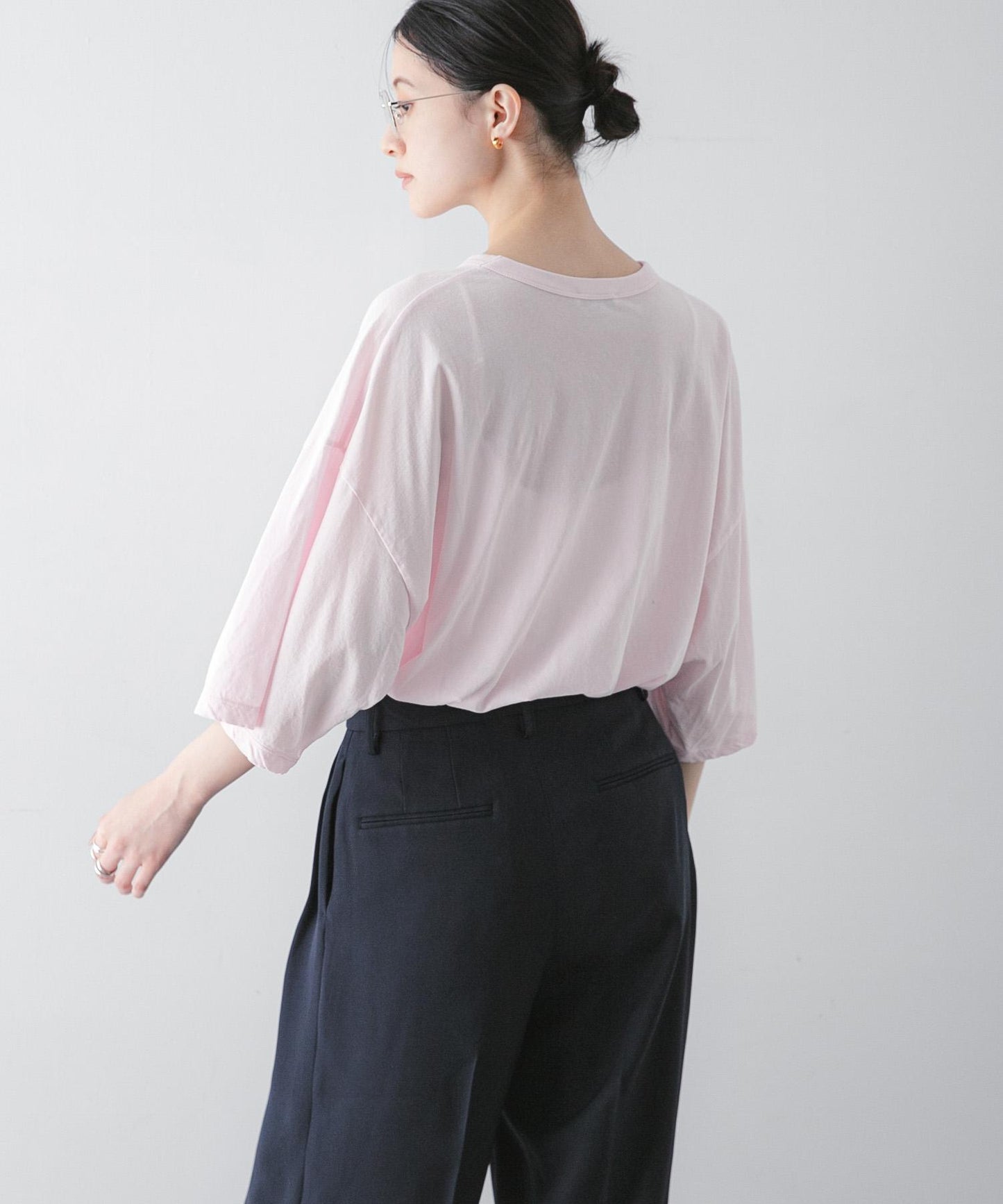 ATON×URBAN RESEARCH 寬袖設計 T恤