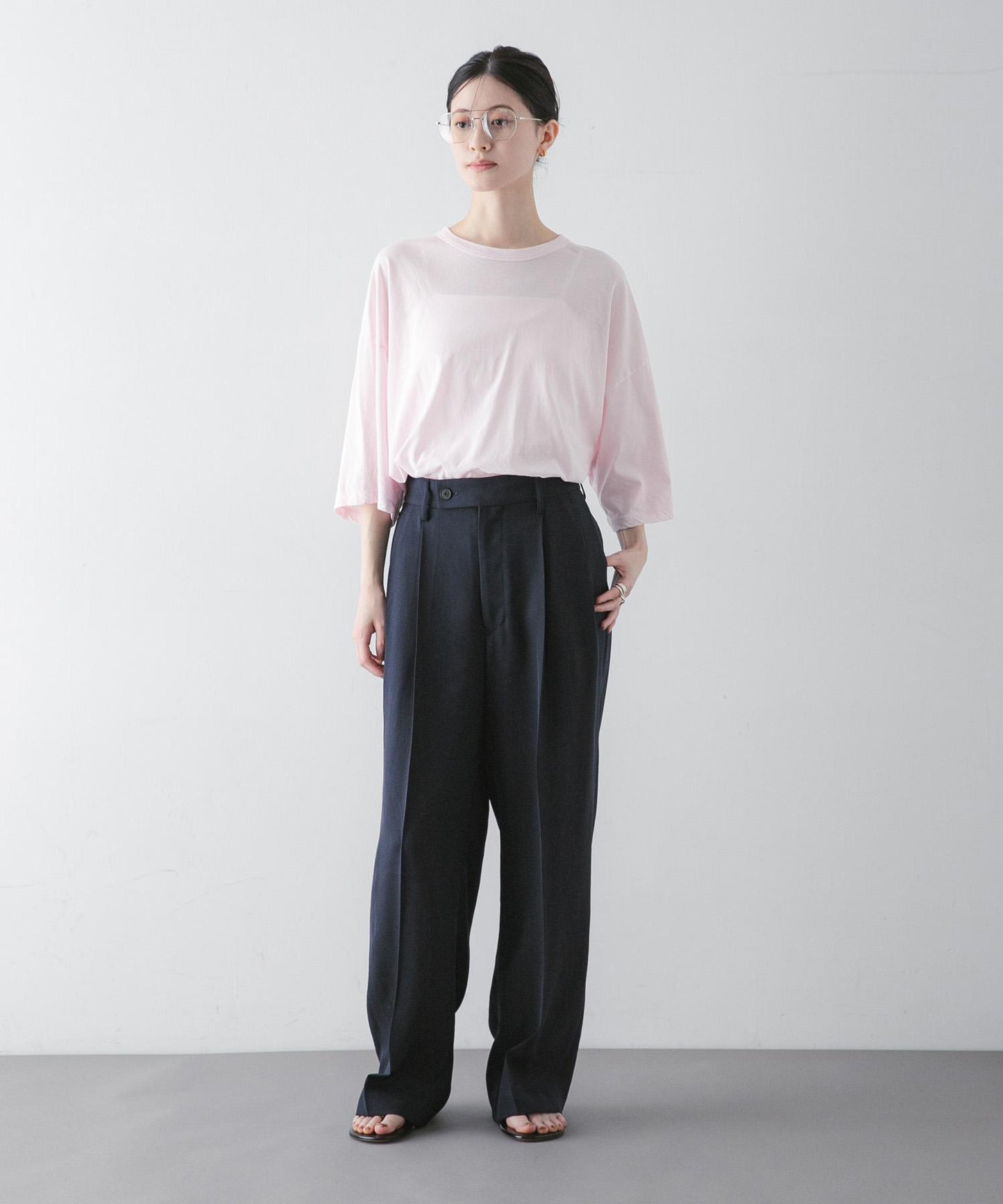ATON×URBAN RESEARCH 寬袖設計 T恤