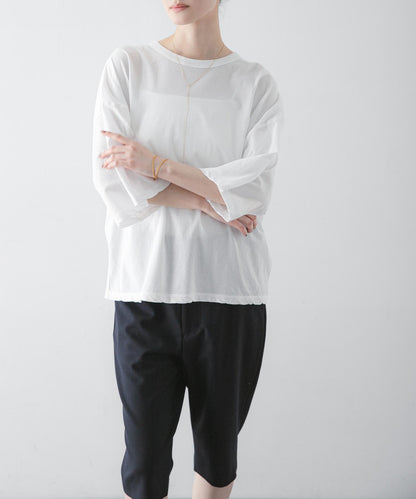 ATON×URBAN RESEARCH 寬袖設計 T恤