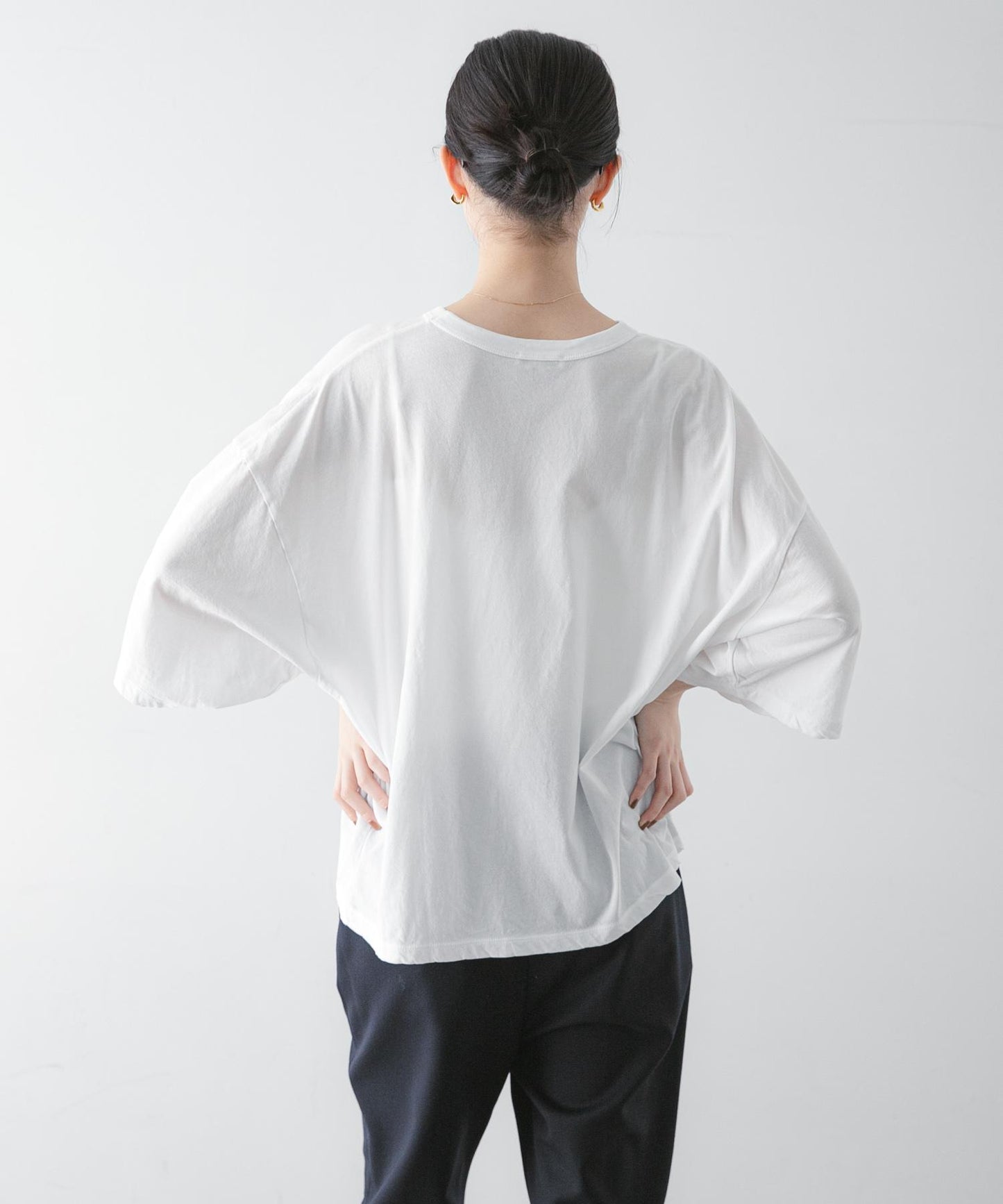 ATON×URBAN RESEARCH 寬袖設計 T恤