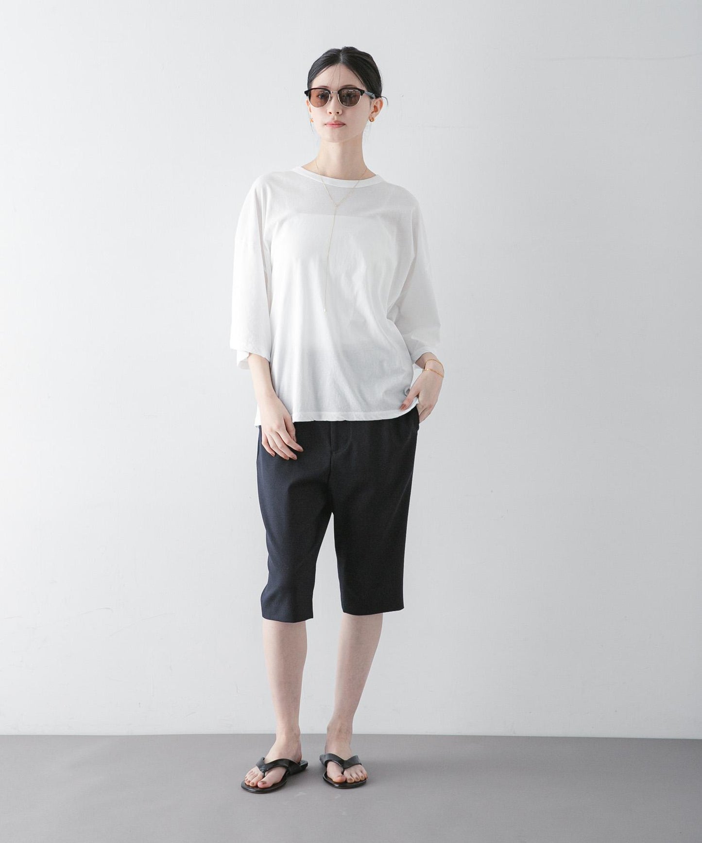 ATON×URBAN RESEARCH 寬袖設計 T恤