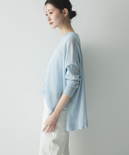 防曬加工 寬鬆 針織衫