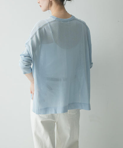 防曬加工 寬鬆 針織衫