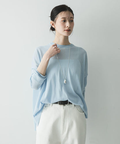 防曬加工 寬鬆 針織衫