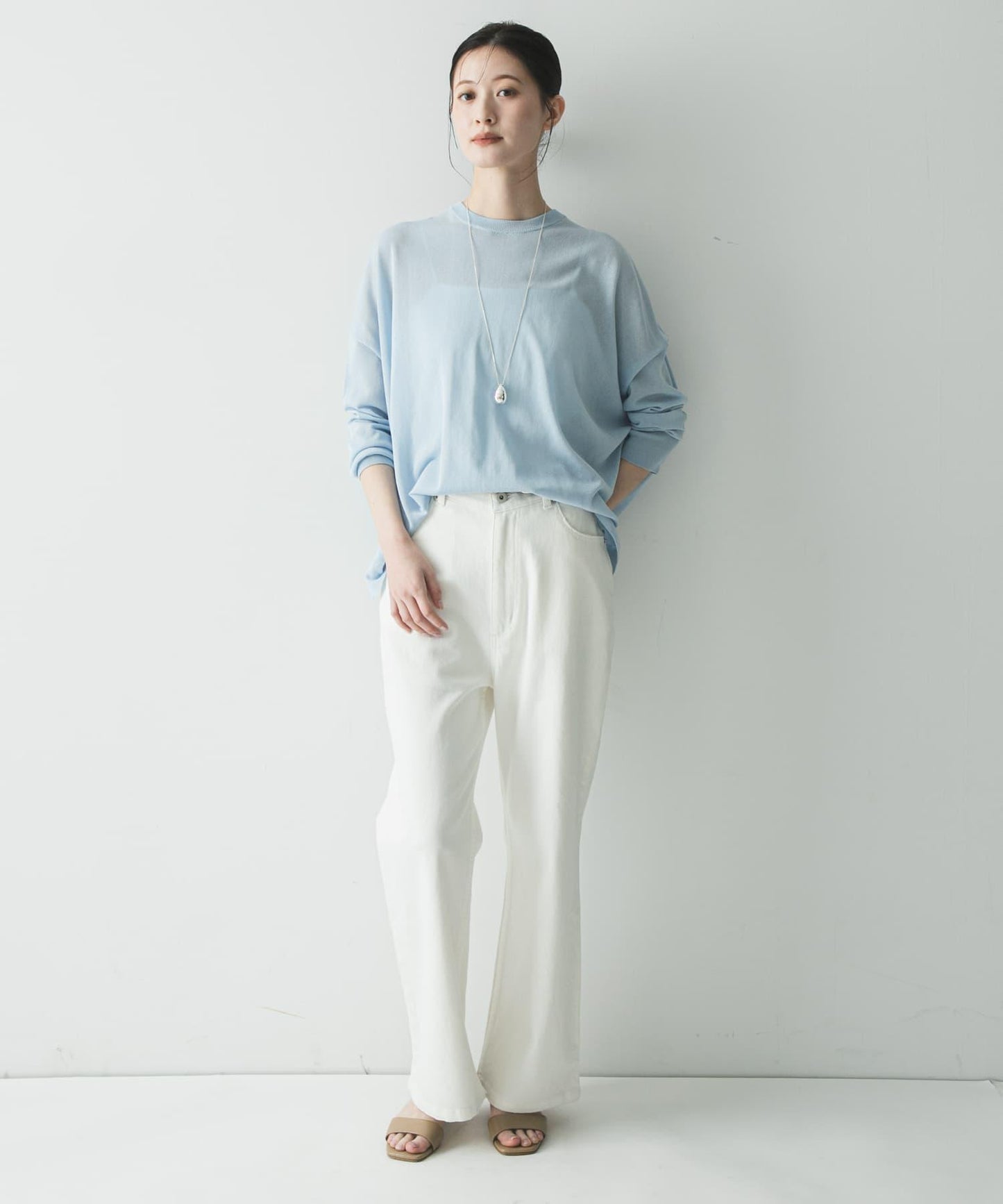 防曬加工 寬鬆 針織衫