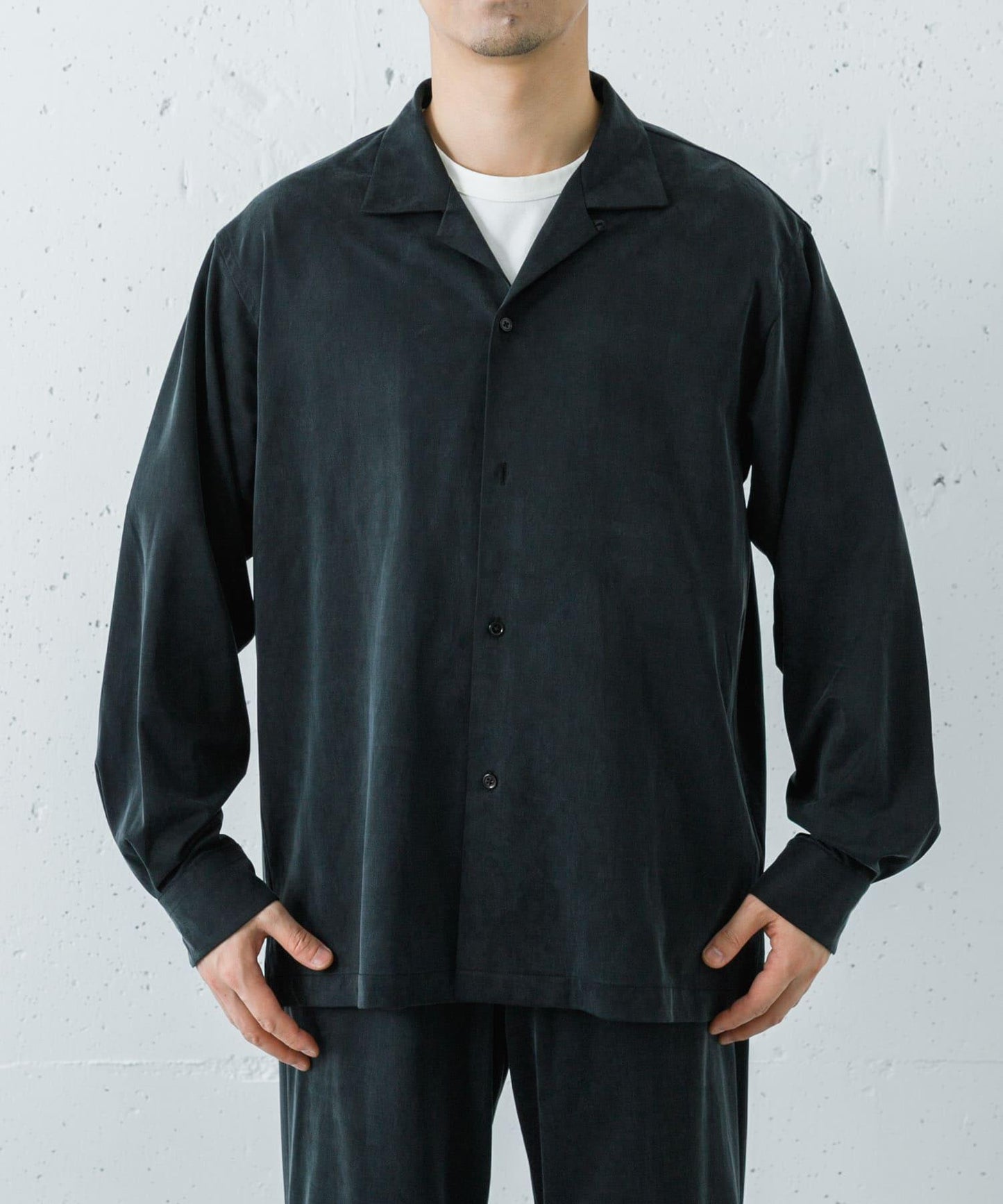 WASHABLE CUPRO O/C SHIRTS 可水洗銅氨纖維開領襯衫