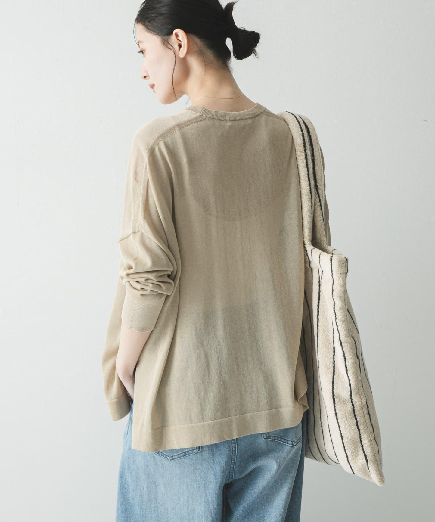 防曬加工 寬鬆 針織衫