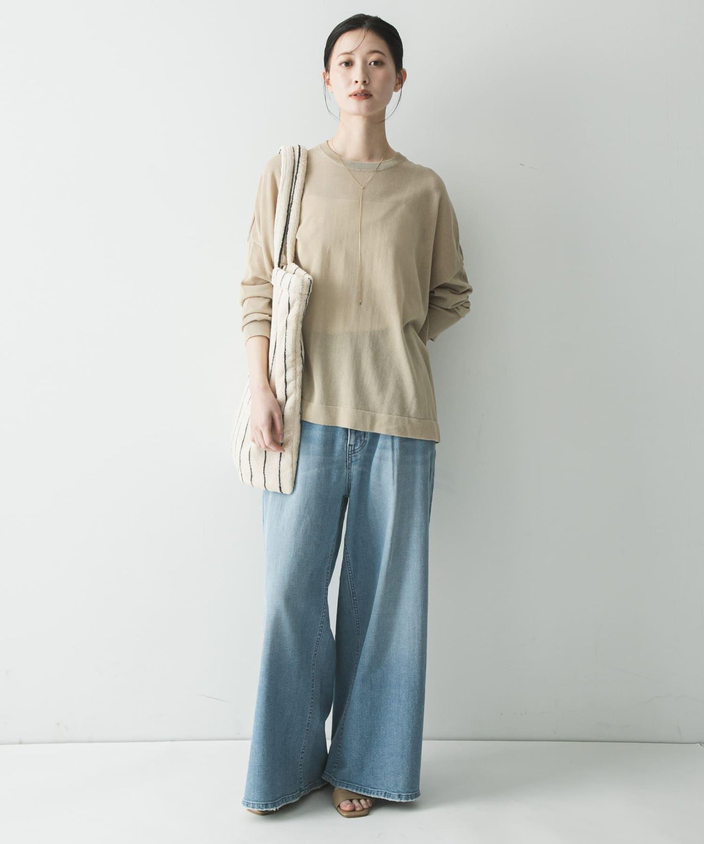 防曬加工 寬鬆 針織衫