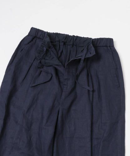 LINEN WIDE EASY PANTS