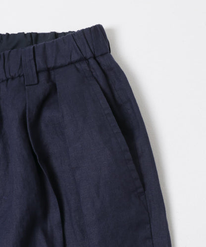 LINEN WIDE EASY PANTS