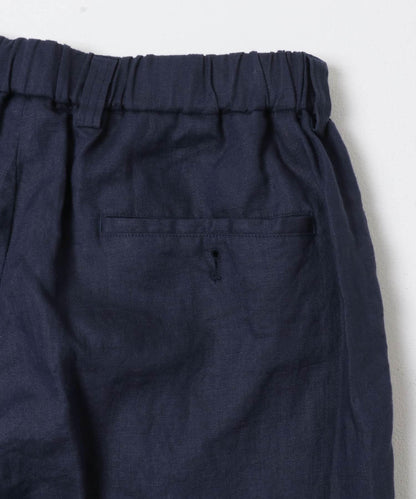 LINEN WIDE EASY PANTS
