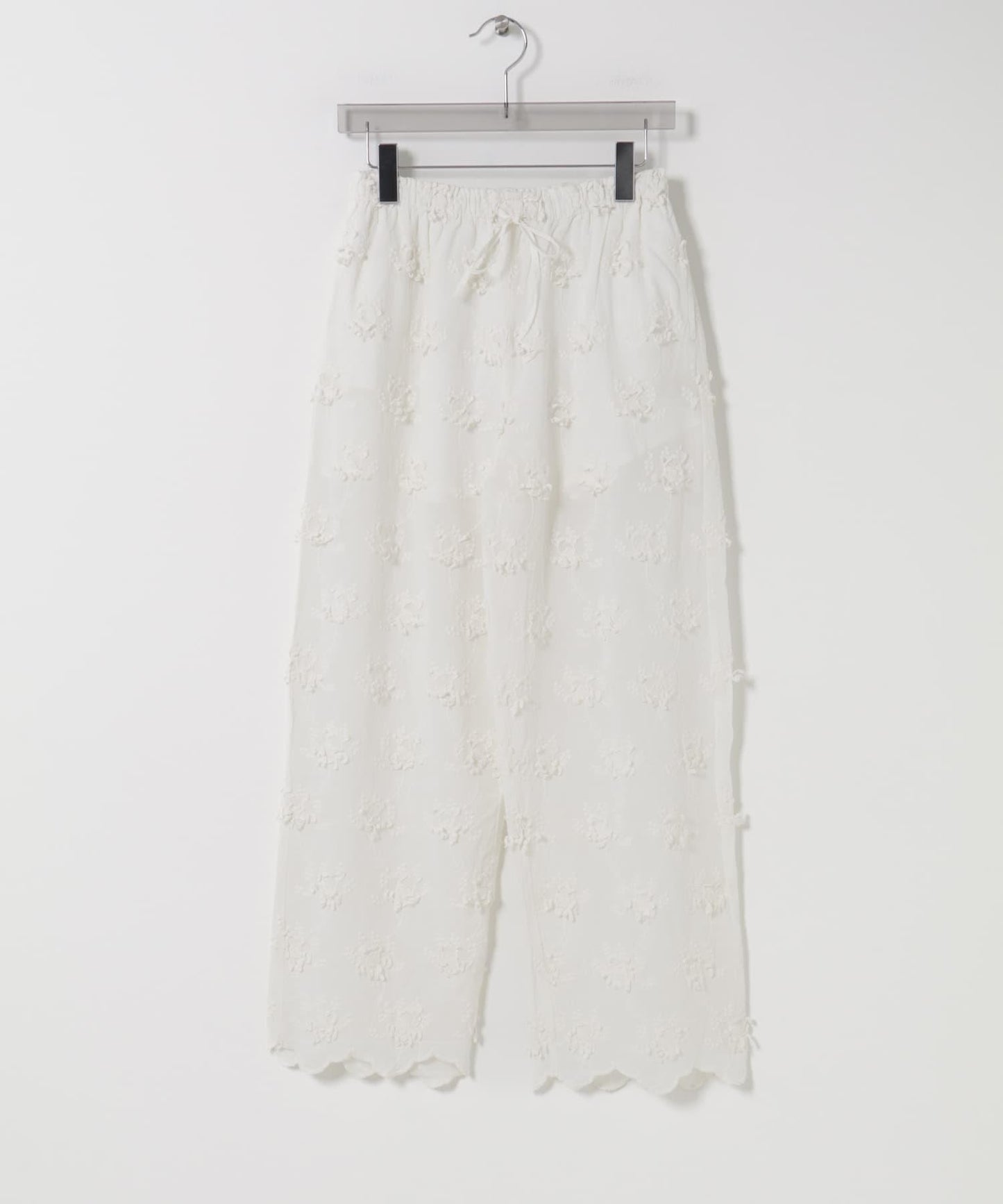 crinkle crinkle crinkle 3D EMBROIDERY EASY PANTS 休閒褲